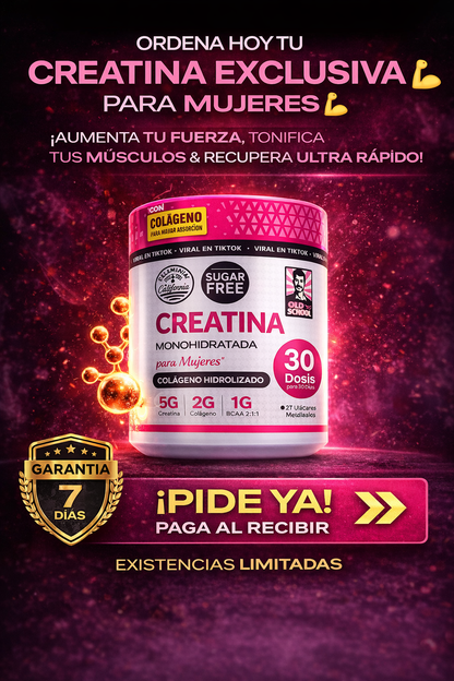 Creatina Turkesterone para Mujer + Siemprebell ¡GRATIS!