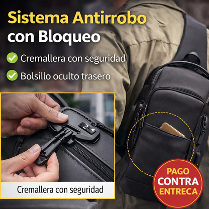 Bolso Maleta Antirrobo Clave De Segurida
