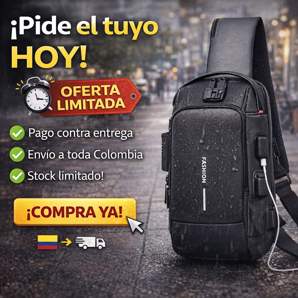 Bolso Maleta Antirrobo Clave De Segurida